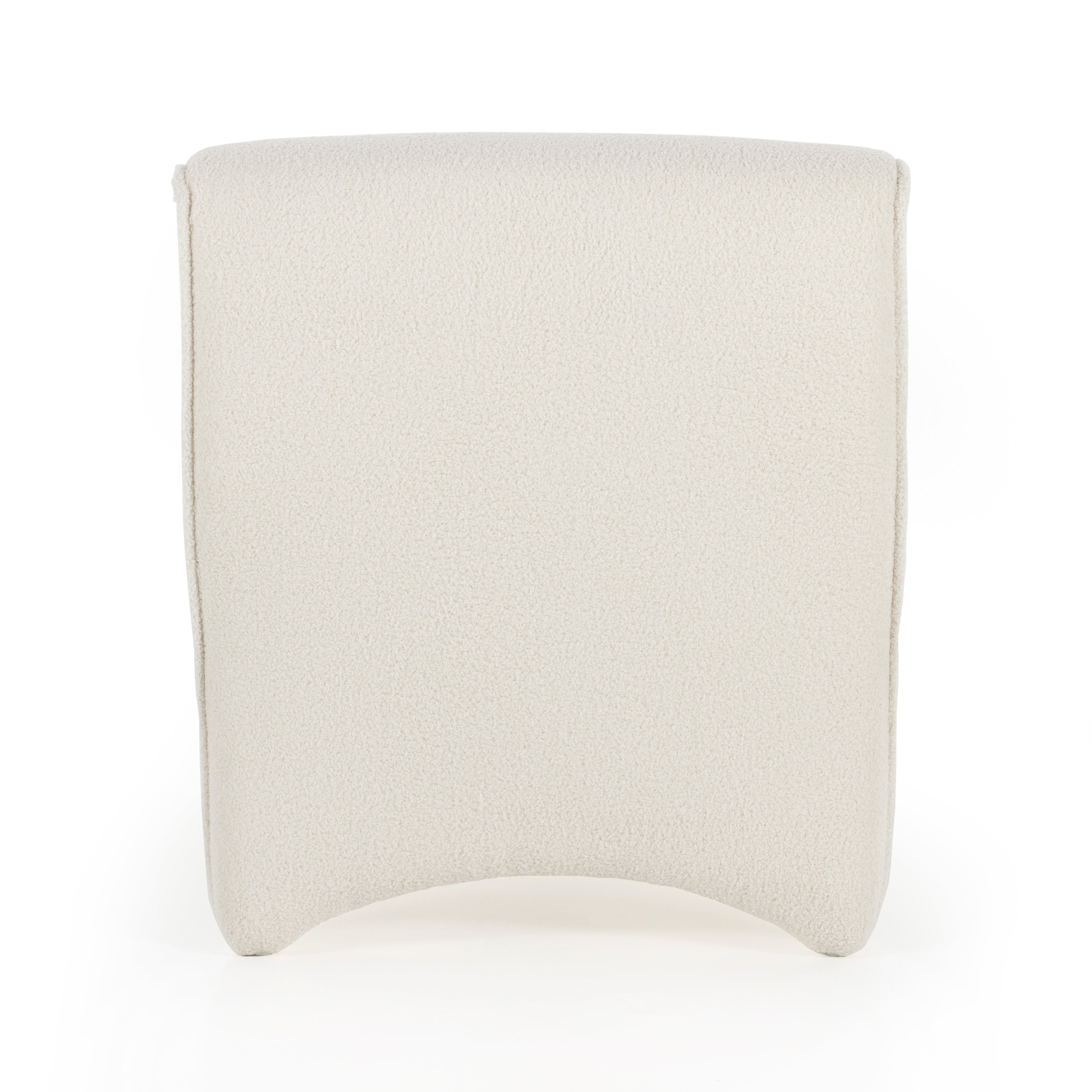 Fashion and function meet to create one inviting seat. The fluid lines of this chair are right on trend. And a micro shearling performance fabric , which happens to be liquid-repellent, adds an extra layer of softness and durability. Amethyst Home provides interior design services, furniture, rugs, and lighting in the Salt Lake City metro area.