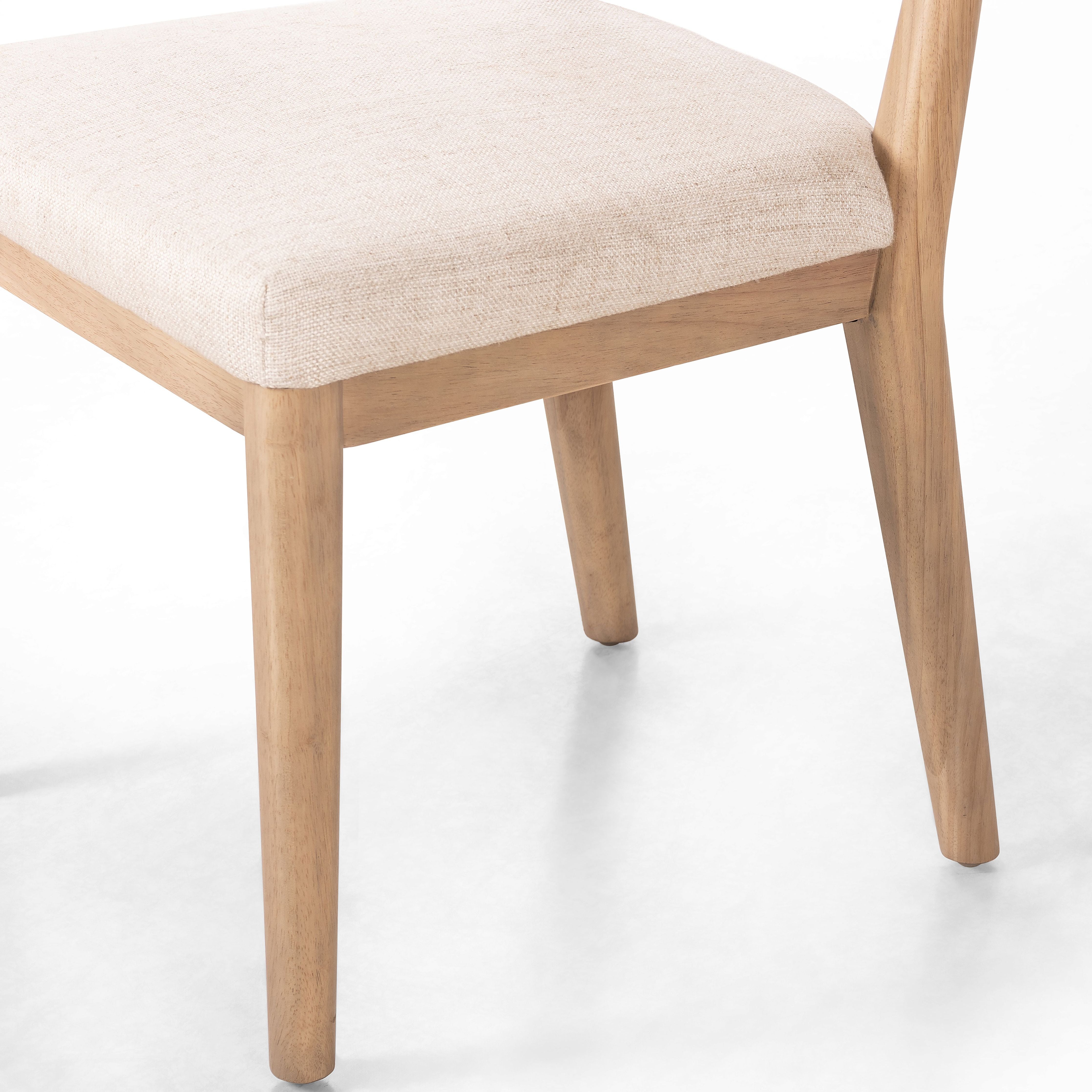 Featuring Cardell Essence Natural Dining Chair by Four Hands at Amethyst Home. Natural parawood forms a curved barrel back for a shapely take on everyday dining, with textural off-white fabric that moves between styles with ease.Collection: CaswellColors: Essence Natural ,Washed Natural ParawoodMaterials: 49Vi,22Li,18Pl,11Co ,Solid Parawood Weight: 16.53 lbs. Amethyst Home provides interior design, new construction, custom furniture, and area rugs in the Alpharetta metro area.