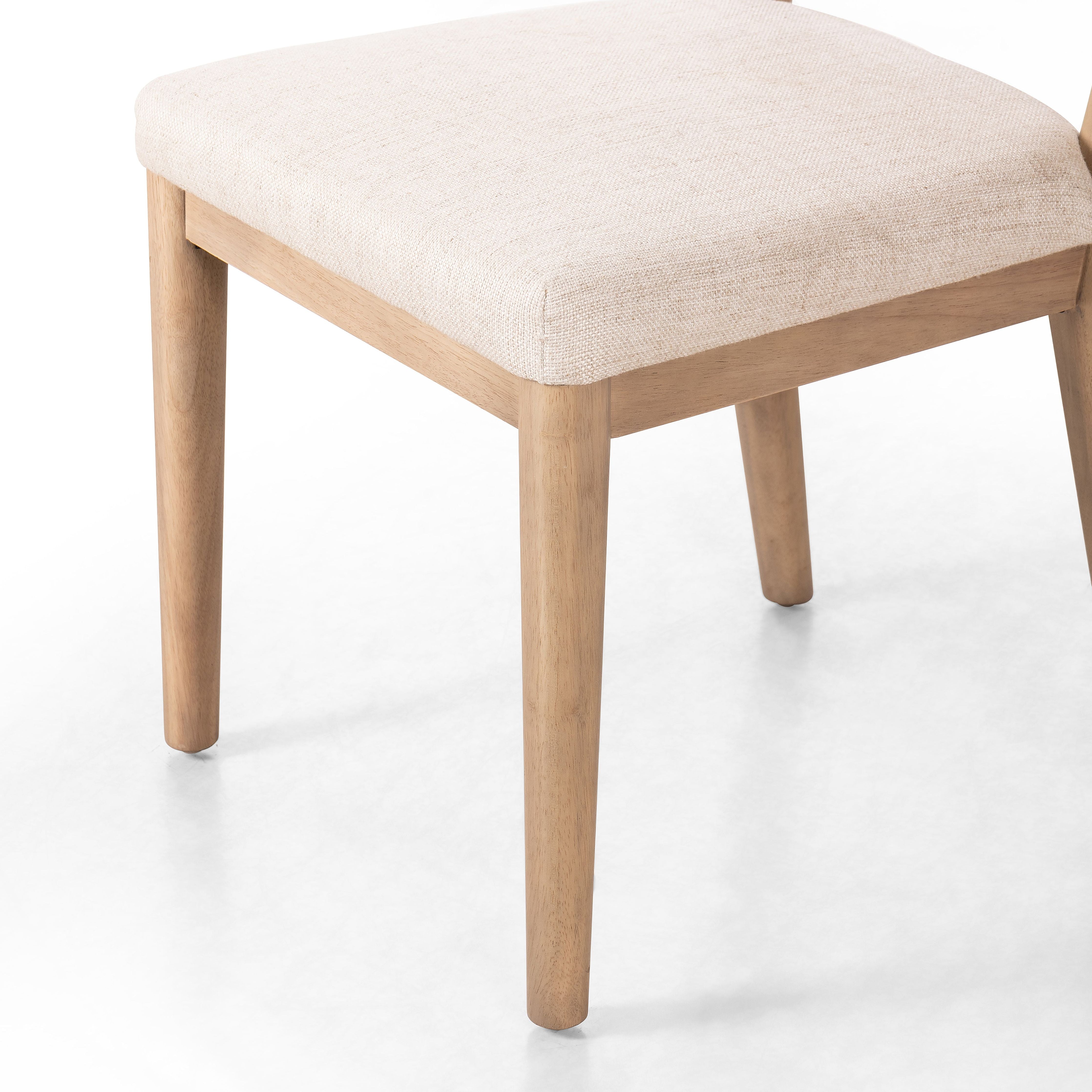 Featuring Cardell Essence Natural Dining Chair by Four Hands at Amethyst Home. Natural parawood forms a curved barrel back for a shapely take on everyday dining, with textural off-white fabric that moves between styles with ease.Collection: CaswellColors: Essence Natural ,Washed Natural ParawoodMaterials: 49Vi,22Li,18Pl,11Co ,Solid Parawood Weight: 16.53 lbs. Amethyst Home provides interior design, new construction, custom furniture, and area rugs in the Omaha metro area.