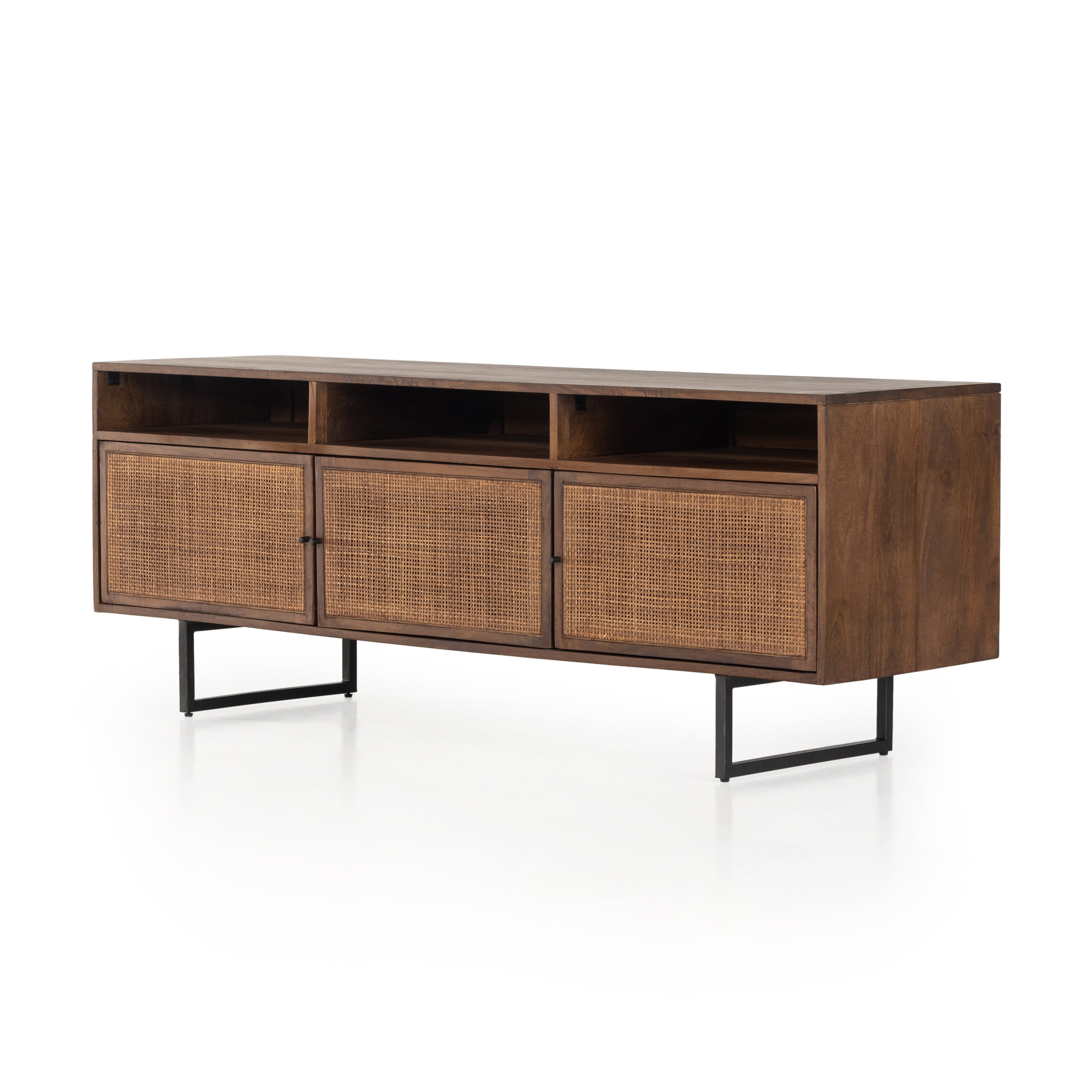 Featuring Carmel Brown Wash Media Console by Four Hands at Amethyst Home. no descriptionOverall Dimensions: 65"W x 18"L x 24"H
Collection: PrescottColors: Charcoal Grey ,Brown Wash ,Brown CaneMaterials: Iron ,Solid Mango ,Cane Weight: 101.39 lbs. Amethyst Home provides interior design, new construction, custom furniture, and area rugs in the Boston metro area.