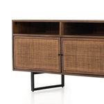 Featuring Carmel Brown Wash Media Console by Four Hands at Amethyst Home. no descriptionOverall Dimensions: 65"W x 18"L x 24"