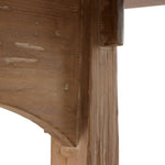 Featuring Clanton Aged Light Pine Dining Table by Four Hands at Amethyst Home. Made from light-finished pine, tapered legs and thick stretchers speak to the Swedish inspiration behind this 10-person dining table. Arched base cutouts soften a clean rectangular tabletop.Overall Dimensions: 42"W x 96"L x 30"HCollection: CordellaColors: Aged Light PineMaterials. Amethyst Home provides interior design, new home construction design consulting, vintage area rugs, and lighting in the Calabasas metro area.