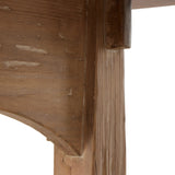 Featuring Clanton Aged Light Pine Dining Table by Four Hands at Amethyst Home. Made from light-finished pine, tapered legs and thick stretchers speak to the Swedish inspiration behind this 10-person dining table. Arched base cutouts soften a clean rectangular tabletop.Overall Dimensions: 42"W x 96"L x 30"HCollection: CordellaColors: Aged Light PineMaterials. Amethyst Home provides interior design, new home construction design consulting, vintage area rugs, and lighting in the Calabasas metro area.