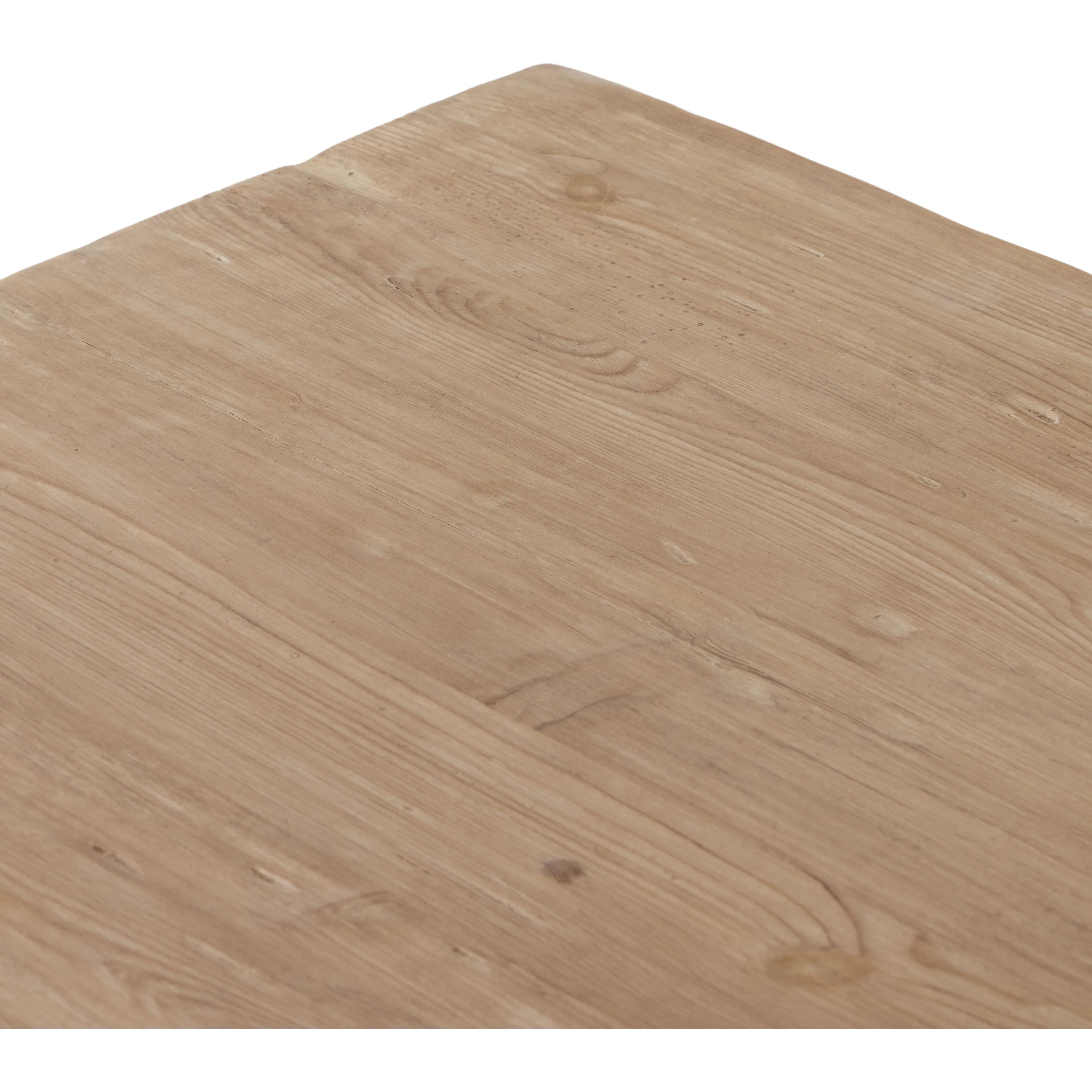 Featuring Clanton Aged Light Pine Dining Table by Four Hands at Amethyst Home. Made from light-finished pine, tapered legs and thick stretchers speak to the Swedish inspiration behind this 10-person dining table. Arched base cutouts soften a clean rectangular tabletop.Overall Dimensions: 42"W x 96"L x 30"HCollection: CordellaColors: Aged Light PineMaterials:. Amethyst Home provides interior design, new home construction design consulting, vintage area rugs, and lighting in the Portland metro area.