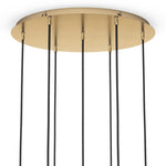 Featuring Cluster Black Cord 7 MIX Burnished Brass Chandelier by Four Hands at Amethyst Home. Clear glass spheres dangle at varying lengths for a stunning effect. Each globe is individually blown, shaped and sculpted by hand through a one-hour process. Brass and glass are 98% recyclable. Designed and sustainably crafted in Poland by Schwung.
Overall Dimensio. Amethyst Home provides interior design, new home construction design consulting, vintage area rugs, and lighting in the Monterey metro area.