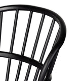 Featuring Connor Dining Chair by Four Hands at Amethyst Home. The classic Windsor, modernized. Seating of black-finished solid ash features a double-tiered back and finely sculpted frame.
Overall Dimensions: 24"W x 24"L x 35"HColors: Black AshMaterials: Solid AshWeight: 15.43Seat Depth: 18"Seat Height: 19.25"Arm Height from Floor: 25"Arm Height from Seat: 6"Seat Construction: Woo. Amethyst Home provides interior design, new construction, custom furniture and area rugs in the Los Angeles metro area