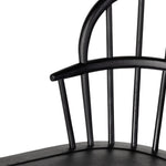 Featuring Connor Dining Chair by Four Hands at Amethyst Home. The classic Windsor, modernized. Seating of black-finished solid ash features a double-tiered back and finely sculpted frame.
Overall Dimensions: 24"W x 24"L x 35"HColors: Black AshMaterials: Solid AshWeight: 15.43Seat Depth: 18"Seat Height: 19.25"Arm Height from Floor: 25"Arm Height from Seat: 6"Seat Construction: Wooden Pl. Amethyst Home provides interior design, new construction, custom furniture and area rugs in the Omaha metro area
