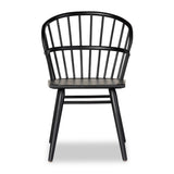 Featuring Connor Dining Chair by Four Hands at Amethyst Home. The classic Windsor, modernized. Seating of black-finished solid ash features a double-tiered back and finely sculpted frame.
Overall Dimensions: 24"W x 24"L x 35"HColors: Black AshMaterials: Solid AshWeight: 15.43Seat Depth: 18"Seat Height: 19.25"Arm Height from Floor: 25"Arm Height from Seat: 6"Seat Construction: Woode. Amethyst Home provides interior design, new construction, custom furniture and area rugs in the San Diego metro area