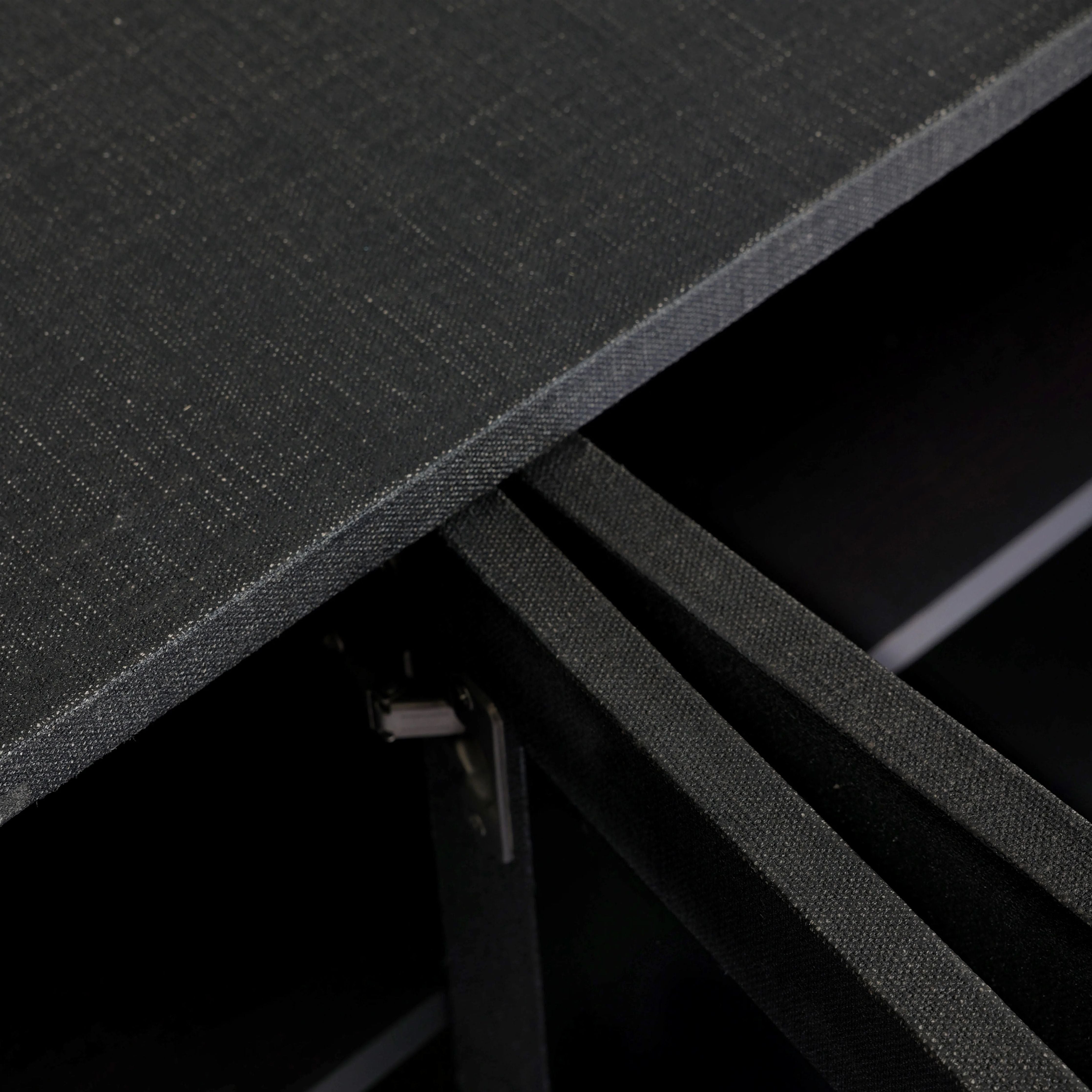 Featuring Cressida Black Linen Sideboard by Four Hands at Amethyst Home. Talk about novelty. Made from painted black linen, arched legs soften otherwise clean, modern shaping. Gunmetal, half-moon iron hardware completes the look. Rear cutouts for cord management.Overall Dimensions: 72"W x 19"L x 30"H
Collection: CallahanColors: Black Linen ,GunmetalMaterials. Amethyst Home provides interior design, new home construction design consulting, vintage area rugs, and lighting in the Monterey metro area.