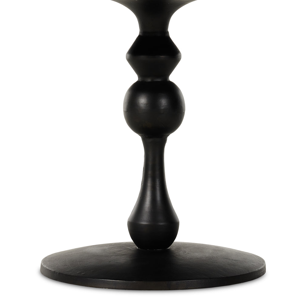 Daffin Black Antique Round Bistro Table | shipping 10/15/2025