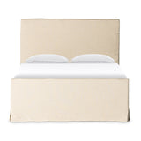 Featuring Daphne Natural Slipcover Bed by Four Hands at Amethyst Home. Slipcovered bed upholstered in sustainably made Belgian Linenâ„¢. Naturally durable and soft to the touch, Libecoâ„¢-sourced linens are artisan-made and free of toxic chemicals. Slipcovered styles are fully removable and machine-washable for easy care.
Overall Dimensions: 67"W x 90"L x 60"HColors: Brussels . Amethyst Home provides interior design, new construction, custom furniture and area rugs in the Salt Lake City metro area