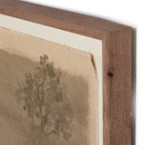 Inspired by the Texas Hill Country, Austin-based artist and registered nurse Aileen Fitzgerald painted this collection with and among nature, submerging each raw canvas in a local river before painting to create a fluid effect. If not currently in stock, this piece ships within three weeks. Handmade in Austin, Texas. Amethyst Home provides interior design, new home construction design consulting, vintage area rugs, and lighting in the Dallas metro area.