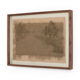 Inspired by the Texas Hill Country, Austin-based artist and registered nurse Aileen Fitzgerald painted this collection with and among nature, submerging each raw canvas in a local river before painting to create a fluid effect. If not currently in stock, this piece ships within three weeks. Handmade in Austin, Texas. Amethyst Home provides interior design, new home construction design consulting, vintage area rugs, and lighting in the Des Moines metro area.