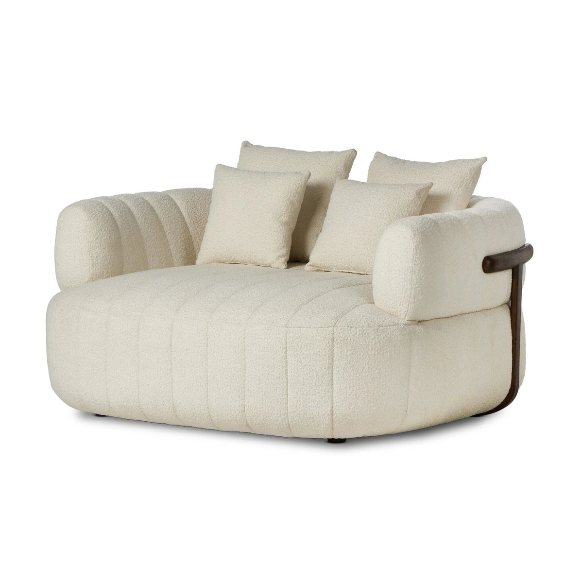 Doss Terra Brown Oak Media Lounger | ready to ship!
