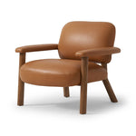 Featuring Eisley Trevino Camel Accent Chair by Four Hands at Amethyst Home. Sleek and inviting, this wood-meets-leather arm chair is timeless in any context. Large cylindrical legs support the upholstered back and seat, which are covered in camel-colored top-grain leather. Spring suspension adds comfort and durability to the seat cushion.
Collection: Carneg. Amethyst Home provides interior design, new home construction design consulting, vintage area rugs, and lighting in the Calabasas metro area.