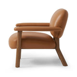 Featuring Eisley Trevino Camel Accent Chair by Four Hands at Amethyst Home. Sleek and inviting, this wood-meets-leather arm chair is timeless in any context. Large cylindrical legs support the upholstered back and seat, which are covered in camel-colored top-grain leather. Spring suspension adds comfort and durability to the seat cushion.
Collection: Carneg. Amethyst Home provides interior design, new home construction design consulting, vintage area rugs, and lighting in the Park City metro area.