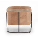 Featuring Etta Winchester Beige Chair by Four Hands at Amethyst Home. Deco-driven elegance. A fresh take on the traditional cigar chair, impeccably tailored tan top-grain leather forms a curvy U shape, with solid parawood detailing adding interest to gunmetal-finished iron framing.Overall Dimensions: 33.75"W x 34.25"L x 31.50"H
Collection: BelfastColors: Winchester Beige ,Yucca P. Amethyst Home provides interior design, new construction, custom furniture, and area rugs in the Park City metro area.