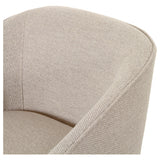 Featuring Fae Nova Taupe Dining Chair by Four Hands at Amethyst Home. Tailored and unique, thick-cut top-grain leather lends a high-fashion feel to a three-legged design, great for both daily dining and dinner parties. Performance fabrics are specially created to withstand spills, stains, high traffic and wear, ensuring long-term comfort and unmatched durability.Overall Dimensi. Amethyst Home provides interior design, new construction, custom furniture, and area rugs in the Kansas City metro area.