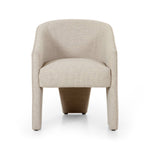 Featuring Fae Nova Taupe Dining Chair by Four Hands at Amethyst Home. Tailored and unique, thick-cut top-grain leather lends a high-fashion feel to a three-legged design, great for both daily dining and dinner parties. Performance fabrics are specially created to withstand spills, stains, high traffic and wear, ensuring long-term comfort and unmatched durability.Overall Dime. Amethyst Home provides interior design, new construction, custom furniture, and area rugs in the Salt Lake City metro area.