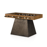 Featuring Foosball Natural Brown Guanacaste Table by Four Hands at Amethyst Home. Handmade by skilled artisans, the Foosball Natural Brown Guanacaste Table is a one-of-a-kind game that features a beautiful blend of hand-finished Guanacaste wood and metal that’s been aged through a manual, month-long process using natural elements to bring unique character to each piece. Includes three balls.
O. Amethyst Home provides interior design services, furniture, rugs, and lighting in the Austin metro area.
