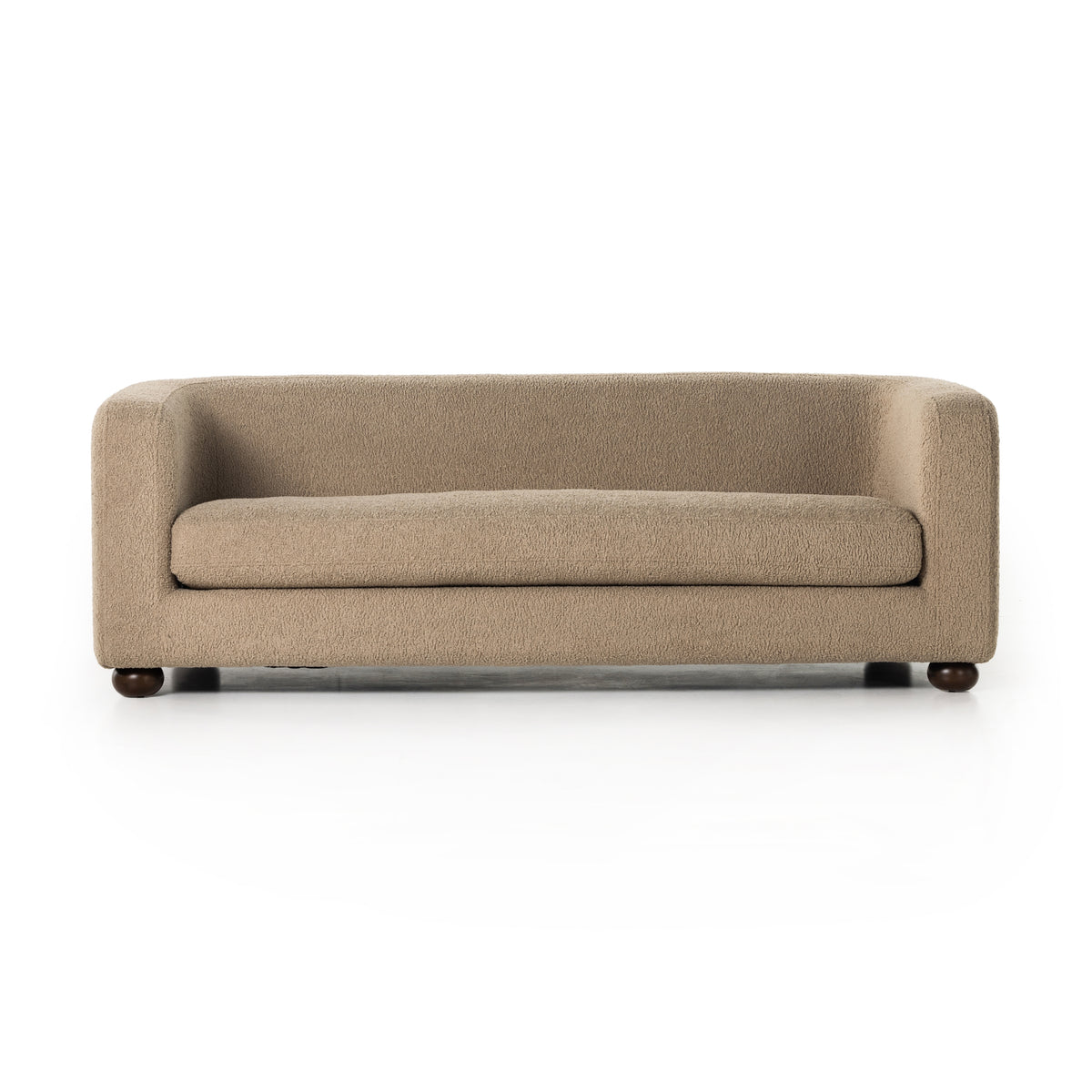 Melanie Sheepskin Camel Sofa | ready to ship!