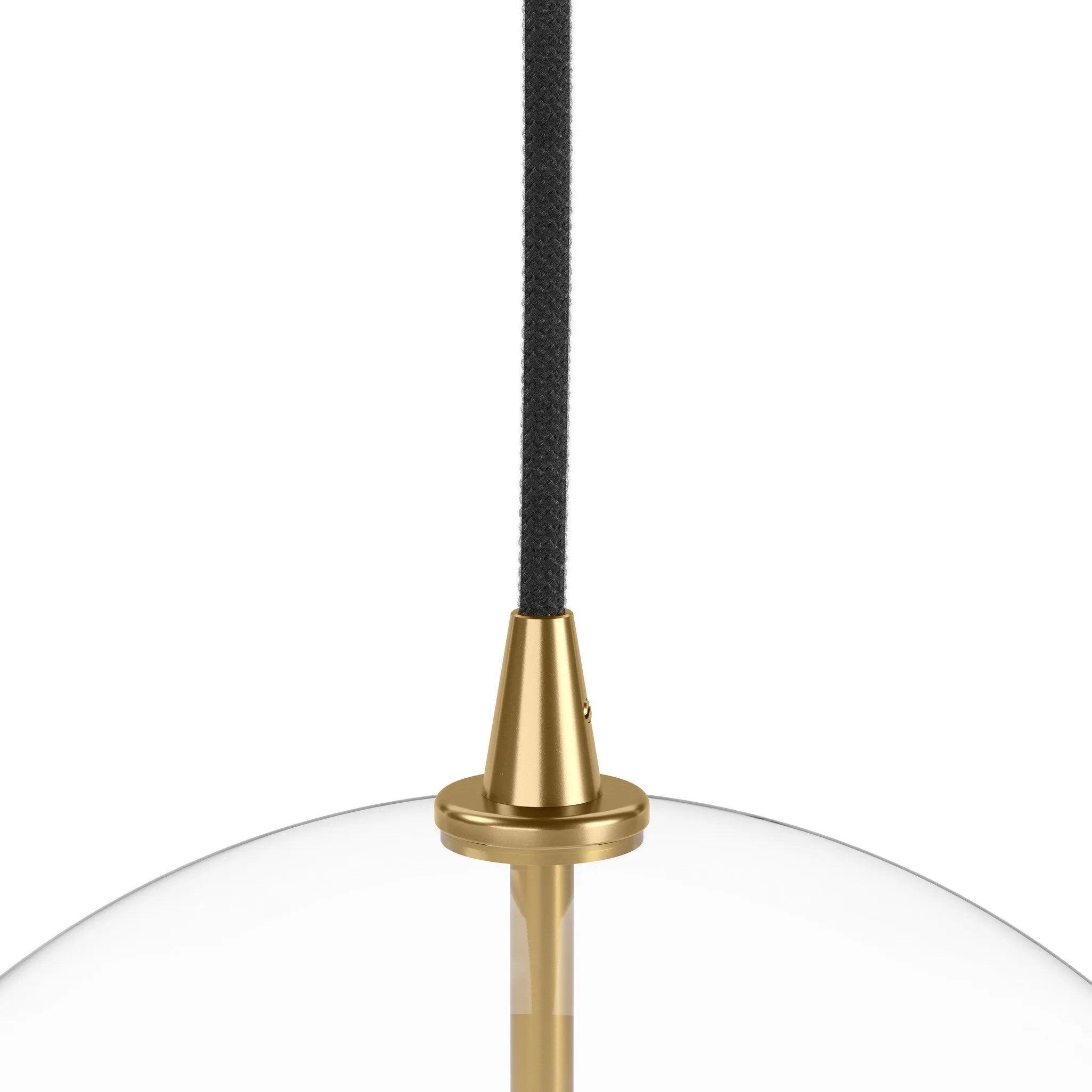 Featuring Glass Burnished Brass Clear Glass Globe Large Pendant by Four Hands at Amethyst Home. A single glass sphere dangles for a stunning effect. Each globe is individually blown, shaped and sculpted by hand through a one-hour process. Brass and glass are 98% recyclable. Designed and sustainably crafted in Poland by Schwung.
Overall Dimensions : 11.. Amethyst Home provides interior design, new home construction design consulting, vintage area rugs, and lighting in the Salt Lake City metro area.