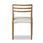 Featuring Glenmore Smoked Oak Dining Chair by Four Hands at Amethyst Home. Textured materials redefine the classic ladderback chair, with a smoked oak frame and a comfortable seat of cotton and linen.Overall Dimensions: 21.75"W x 22"L x 34"H
Collection: BoltonColors: Smoked Oak ,Essence NaturalMaterials: Solid Oak ,49Vi,22Li,18Pl,11Co Weight: 11.58 lbs. Amethyst Home provides interior design, new home construction design consulting, vintage area rugs, and lighting in the San Diego metro area.