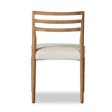 Featuring Glenmore Smoked Oak Dining Chair by Four Hands at Amethyst Home. Textured materials redefine the classic ladderback chair, with a smoked oak frame and a comfortable seat of cotton and linen.Overall Dimensions: 21.75"W x 22"L x 34"H
Collection: BoltonColors: Smoked Oak ,Essence NaturalMaterials: Solid Oak ,49Vi,22Li,18Pl,11Co Weight: 11.58 lbs. Amethyst Home provides interior design, new home construction design consulting, vintage area rugs, and lighting in the San Diego metro area.