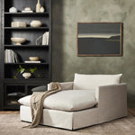 Designed for lounging. High-performance fabric covers shelter arms and pillow-inspired cushion. Performance fabrics are specially created to withstand spills, stains, high traffic and wear, ensuring long-term comfort and unmatched durability.Collection: Atelie Amethyst Home provides interior design, new home construction design consulting, vintage area rugs, and lighting in the Calabasas metro area.