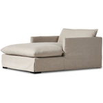 Designed for lounging. High-performance fabric covers shelter arms and pillow-inspired cushion. Performance fabrics are specially created to withstand spills, stains, high traffic and wear, ensuring long-term comfort and unmatched durability.Collection: Atelie Amethyst Home provides interior design, new home construction design consulting, vintage area rugs, and lighting in the Portland metro area.