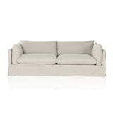 Featuring Habitat Bennett Moon Sofa by Four Hands at Amethyst Home. A slipcovered sofa made for modern living. Shelter arms and big, pillow-inspired cushions are covered in a durable comfortable fabric prime for lounging. Performance fabrics are specially created to withstand spills, stains, high traffic and wear, ensuring long-term comfort and unmatched durability.
Collection: A. Amethyst Home provides interior design, new construction, custom furniture, and area rugs in the Charlotte metro area.