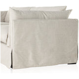 Featuring Habitat Bennett Moon Sofa by Four Hands at Amethyst Home. A slipcovered sofa made for modern living. Shelter arms and big, pillow-inspired cushions are covered in a durable comfortable fabric prime for lounging. Performance fabrics are specially created to withstand spills, stains, high traffic and wear, ensuring long-term comfort and unmatched durability.
Collection:. Amethyst Home provides interior design, new construction, custom furniture, and area rugs in the Los Angeles metro area.