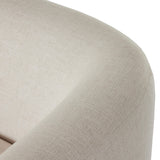 Featuring Hartley Dover Crescent Sofa by Four Hands at Amethyst Home. A true showstopper. A fully upholstered outer frame cradles this classic sofa upholstered in a subtly textured performance fabric. Performance fabrics are specially created to withstand spills, stains, high traffic and wear, ensuring long-term comfort and unmatched durability.Overall Dimensio. Amethyst Home provides interior design, new home construction design consulting, vintage area rugs, and lighting in the Miami metro area.