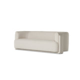 Featuring Hartley Dover Crescent Sofa by Four Hands at Amethyst Home. A true showstopper. A fully upholstered outer frame cradles this classic sofa upholstered in a subtly textured performance fabric. Performance fabrics are specially created to withstand spills, stains, high traffic and wear, ensuring long-term comfort and unmatched durability.Overall Dimen. Amethyst Home provides interior design, new home construction design consulting, vintage area rugs, and lighting in the Portland metro area.