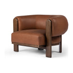 Featuring Ira Brickhouse Cognac Chair by Four Hands at Amethyst Home. A 60s-era design is re-envisioned with an exposed parawood frame, thick-cut Brazilian leather and overinflated arms that provide cushion all around. Designed with an extra-thick seat cushioning with S spring construction for a plush, supportive sit.
Collection: WestgateColors: Brickhouse Cognac ,Vintage Para. Amethyst Home provides interior design, new construction, custom furniture, and area rugs in the Laguna Beach metro area.