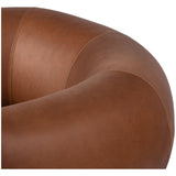 Featuring Ira Brickhouse Cognac Chair by Four Hands at Amethyst Home. A 60s-era design is re-envisioned with an exposed parawood frame, thick-cut Brazilian leather and overinflated arms that provide cushion all around. Designed with an extra-thick seat cushioning with S spring construction for a plush, supportive sit.
Collection: WestgateColors: Brickhouse Cognac ,Vintage Parawo. Amethyst Home provides interior design, new construction, custom furniture, and area rugs in the Washington metro area.