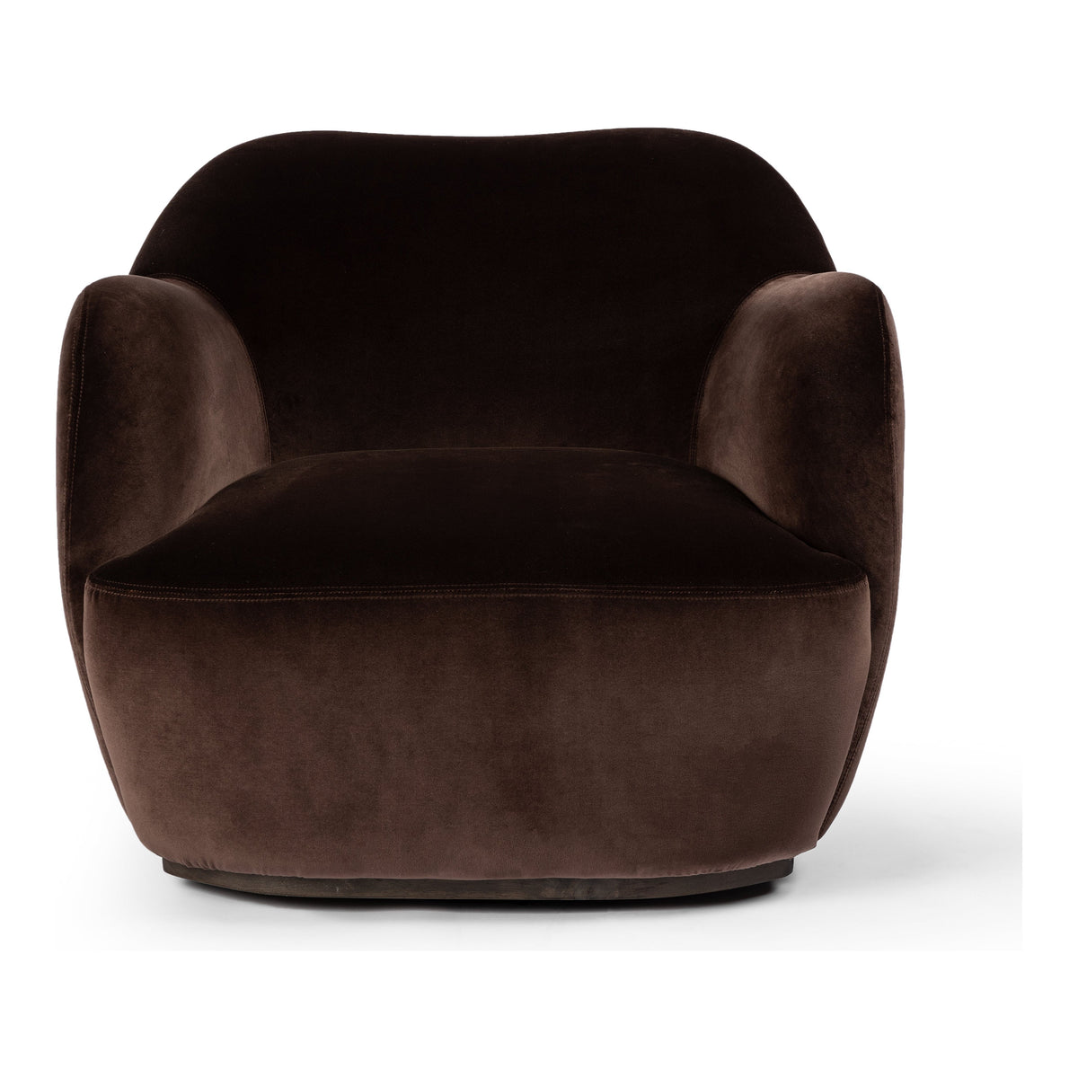 Julius Surrey Cocoa Swivel Chair | ready to ship!