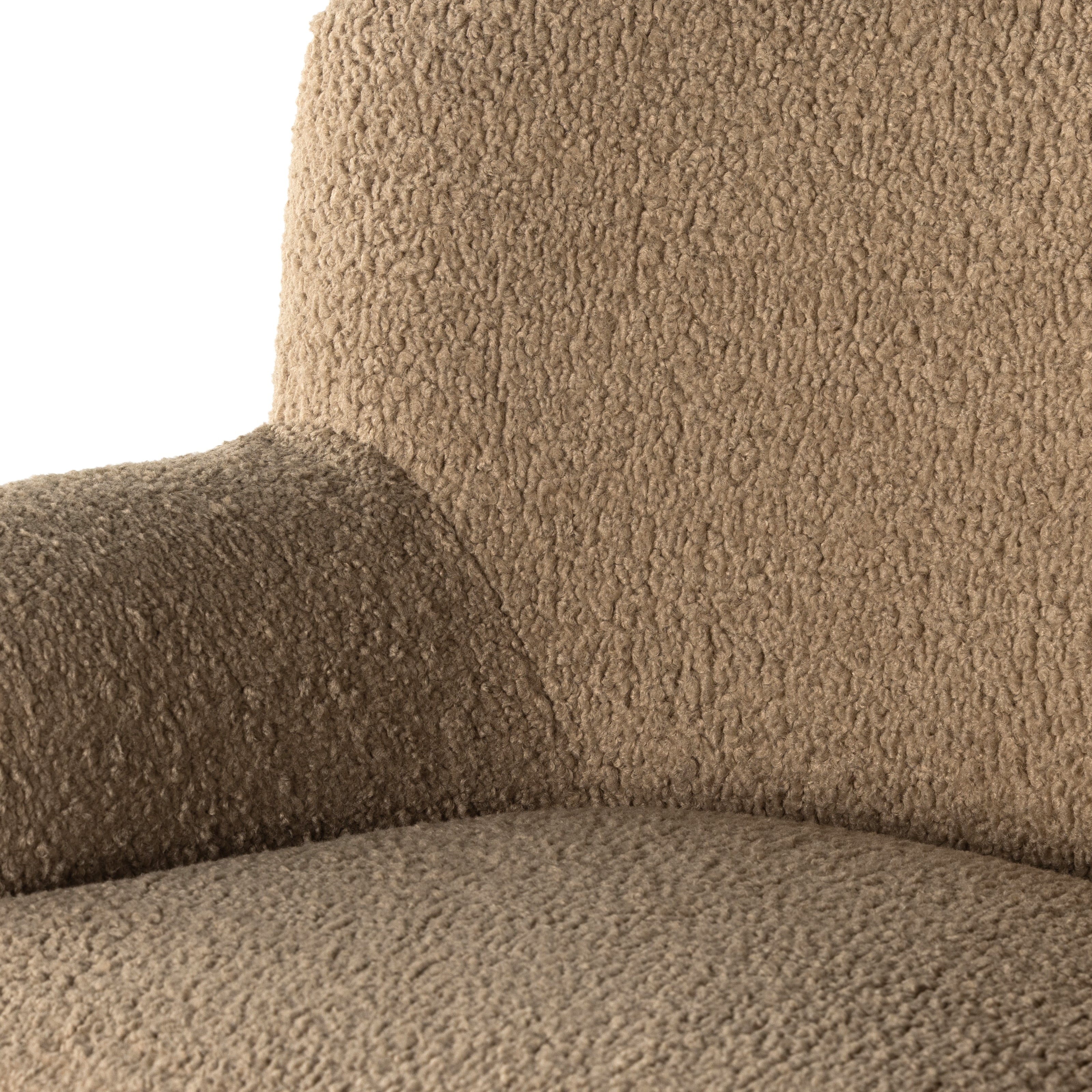 Featuring Kadon Sheepskin Camel Chair by Four Hands at Amethyst Home. Simply classic. A high wing back pairs with softly rolled arms for a curvy look and supportive sit. Tan shearling-like upholstery invites you to sit and stay a while.Overall Dimensions: 35.50"W x 39"L x 32.75"H
Collection: NorwoodColors: Sheepskin Camel ,AlmondMaterials: 100% Polyester ,Solid ParawoodOverall D. Amethyst Home provides interior design, new construction, custom furniture, and area rugs in the Alpharetta metro area.