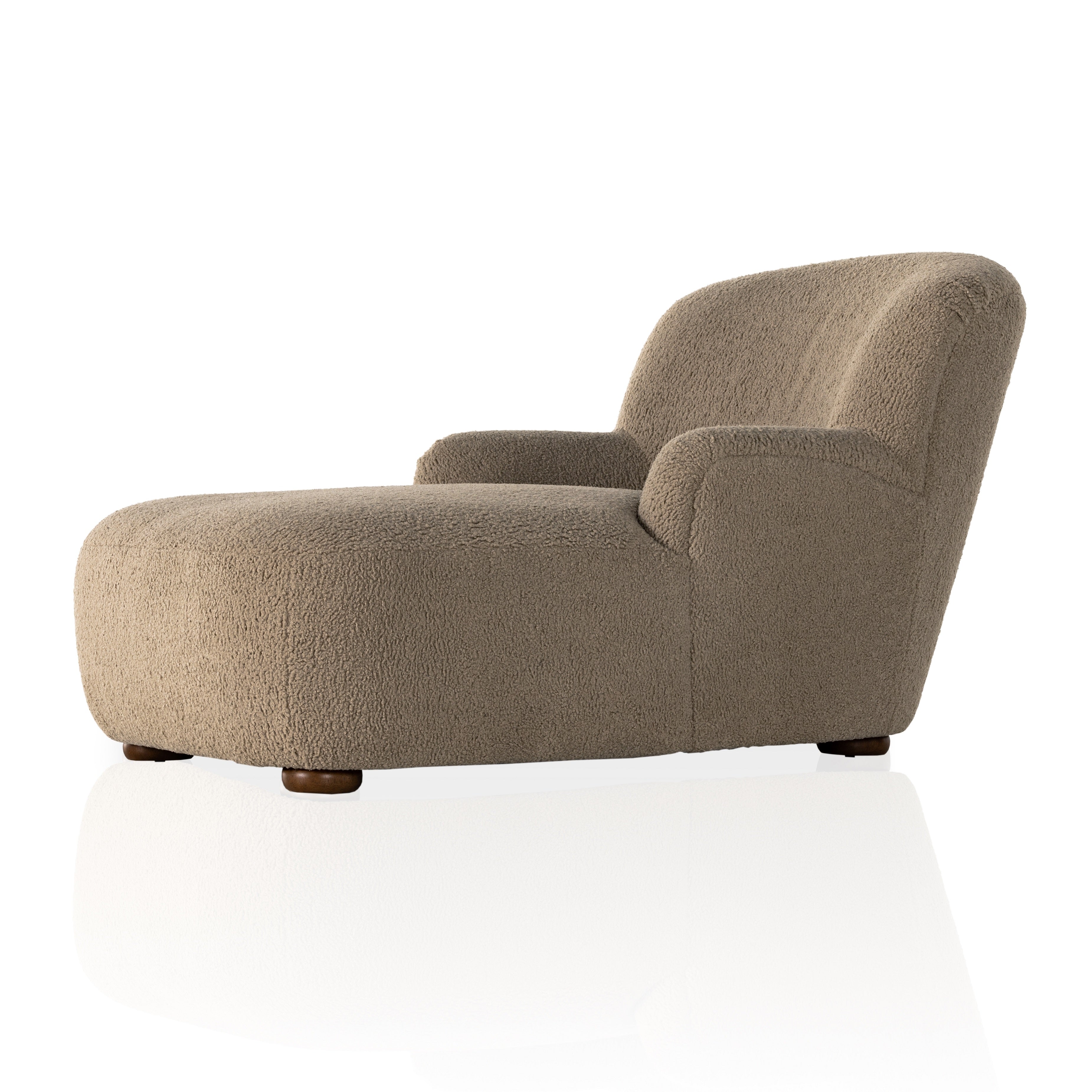 Modern classics, tailored to a T. Sophisticated seating styles, Kadon Sheepskin Camel Chaise Lounge is made from refined top-grain leathers, faux shearlings, high-performance fabrics, hand shaped woods and more spark style in any room by way of living space sofas. Amethyst Home provides interior design services, furniture, rugs, and lighting in the Austin metro area.