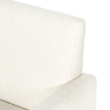 High style meets everyday sensibility. Upholstered Kima Fayette Cloud Dining Chair in cream-colored high-performance fabric, soft, voluminous shaping and grand scale dole a dramatic look to this sophisticated seating style. Amethyst Home provides interior design, new home construction design consulting, vintage area rugs, and lighting in the Alpharetta metro area.
