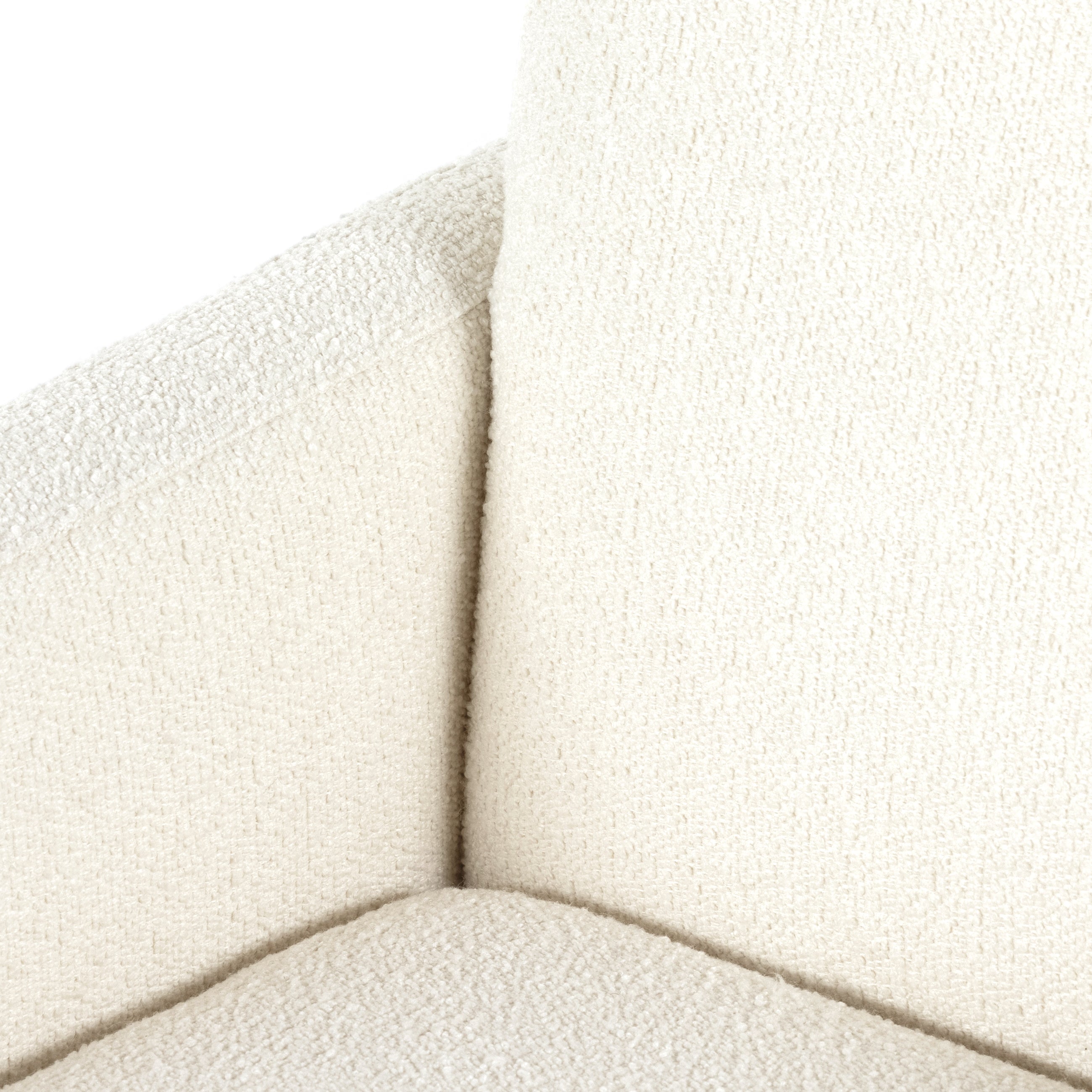 High style meets everyday sensibility. Upholstered Kima Fayette Cloud Dining Chair in cream-colored high-performance fabric, soft, voluminous shaping and grand scale dole a dramatic look to this sophisticated seating style. Amethyst Home provides interior design, new home construction design consulting, vintage area rugs, and lighting in the Portland metro area.