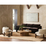 Sink in to plush all-encompassing comfort on this wrap-around accent chair. Designed with a thick cushioned back and fixed suspension-style construction for ultimate comfort. Upholstered in a textural performance fabric. Performance fabrics are specially created to withstand spills, stains, high traffic and wear, ensuring long-term comfort and unmatched durability. Amethyst Home provides interior design, new construction, custom furniture, and area rugs in the Alpharetta metro area.