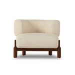Sink in to plush all-encompassing comfort on this wrap-around accent chair. Designed with a thick cushioned back and fixed suspension-style construction for ultimate comfort. Upholstered in a textural performance fabric. Performance fabrics are specially created to withstand spills, stains, high traffic and wear, ensuring long-term comfort and unmatched durability. Amethyst Home provides interior design, new construction, custom furniture, and area rugs in the Houston metro area.