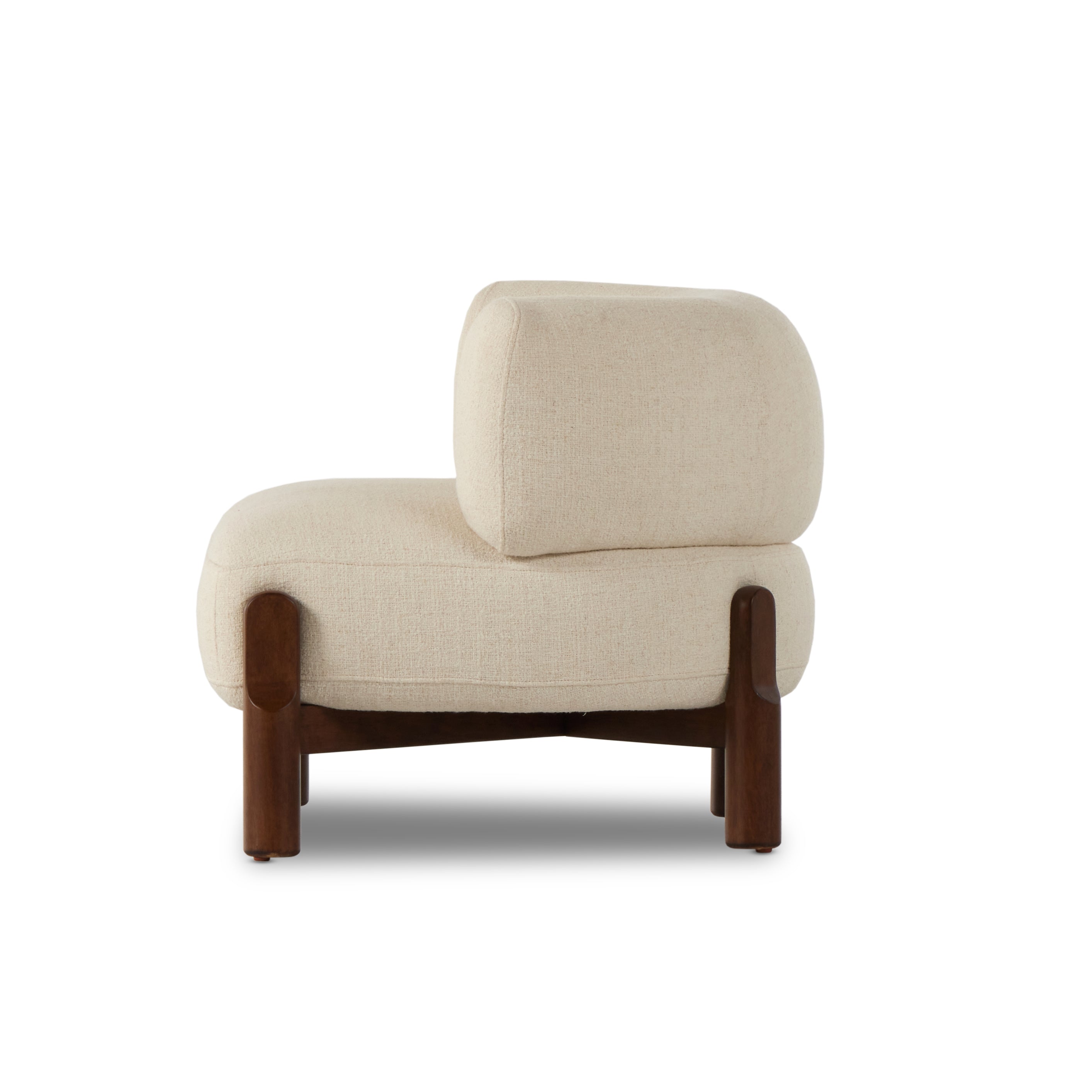 Sink in to plush all-encompassing comfort on this wrap-around accent chair. Designed with a thick cushioned back and fixed suspension-style construction for ultimate comfort. Upholstered in a textural performance fabric. Performance fabrics are specially created to withstand spills, stains, high traffic and wear, ensuring long-term comfort and unmatched durability. Amethyst Home provides interior design, new construction, custom furniture, and area rugs in the Newport Beach metro area.