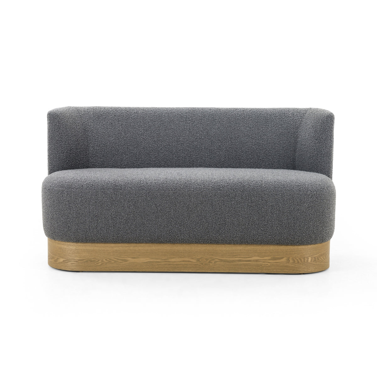 Krista Knoll Charcoal Dining Bench | ready to ship!