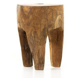 Natural teak roots add a touch of organic texture to spaces indoors or out. Each has unique character, with natural variation in knots, holes and grain character from piece to piece, and dramatic highs and lows in the finish. Over time, teak weathers and greys in the sun for a found feel. Safe for outdoor spaces. Cover or store indoors during inclement weather and when not in use. Amethyst Home provides interior design services, furniture, rugs, and lighting in the Omaha metro area.