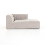 Featuring Langham Napa Sandstone Right Chaise by Four Hands at Amethyst Home. Wide, vertical channels and low styling speaks to modish Italian influence. Sandstone-colored covering and modular components allow for versatility in any space. Right arm facing piece to matching sectional. Performance fabrics are specially created to withstand spills, stains, high. Amethyst Home provides interior design, new home construction design consulting, vintage area rugs, and lighting in the Seattle metro area.