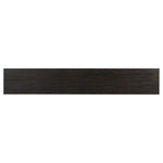 Inspired by European antiques, black-finished oak veneer features cracks and weathering for a character-rich look. Sliding doors open to reveal generous storage space for media, with rear cutouts to keep your cords out of sight Amethyst Home provides interior design, new home construction design consulting, vintage area rugs, and lighting in the Charlotte metro area.