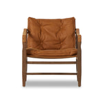 Featuring Lenz Kennison Cognac Chair by Four Hands at Amethyst Home. This material-driven take on safari styling features cognac-hued Italian-designed leather that's been lightly sanded and buffed by hand for a suede-like feel. With a tufted sling-style seat, strap arm and pivot back, this vintage-feeling accent chair makes a chic statement wherever it's styled.
Collection: Westg. Amethyst Home provides interior design, new construction, custom furniture, and area rugs in the Charlotte metro area.