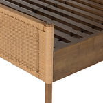 Featuring Liza Toasted Sungkai Bed by Four Hands at Amethyst Home. Dreamy woven panels is the perfect foundation for this warm, layered bed.  We love that this detail heavy look can make even the most sterile bedroom come to life.
Overall Dimensions: 64"W x 84"L x 54"HColors: Toasted Sungkai , Vintage NaturalMaterials: Solid Sungkai , 100% PolyethyleneWeight: 165.79Volume: 31.36Box. Amethyst Home provides interior design, new construction, custom furniture and area rugs in the Park City metro area